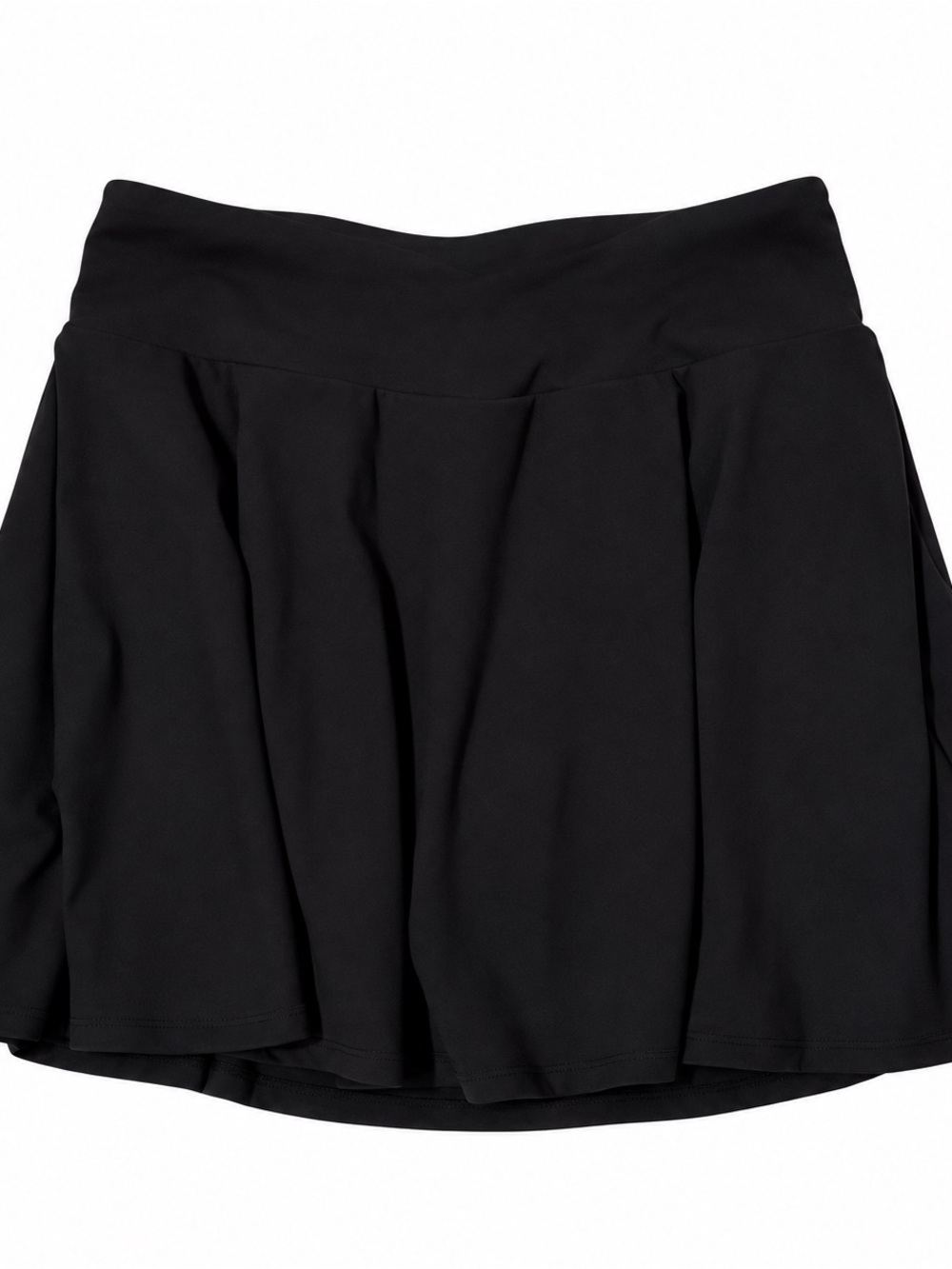 Fabletics Black Pleated Tennis Skort Built-In Shorts Pockets